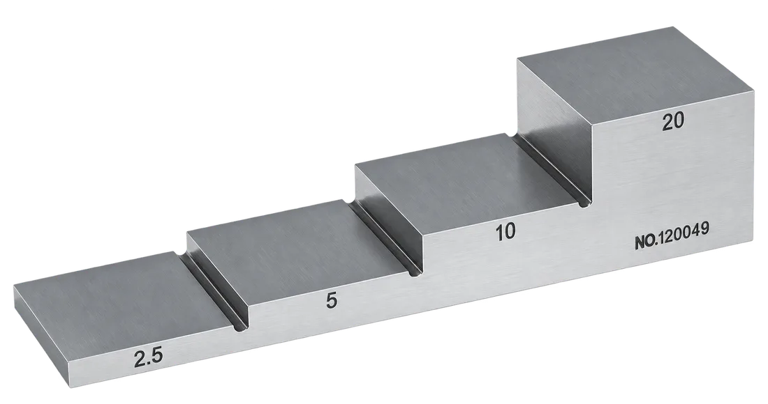 Calibration step wedge