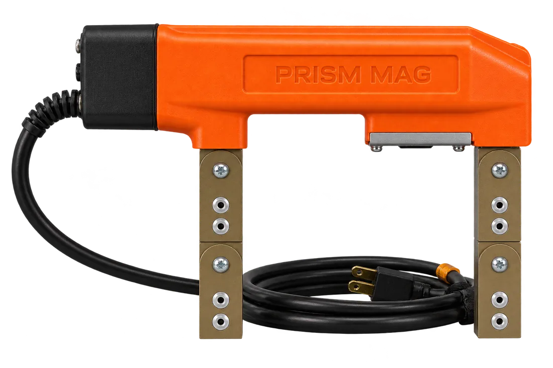 Magnetic particle inspection yoke