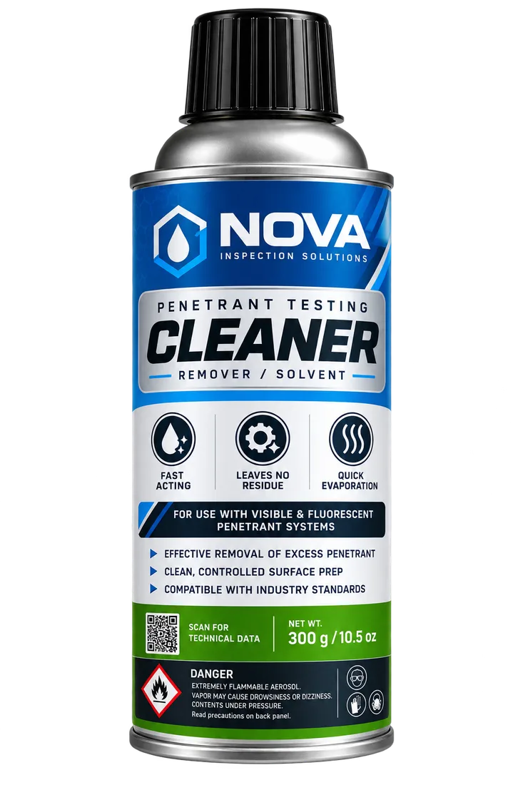 Penetrant testing cleaner